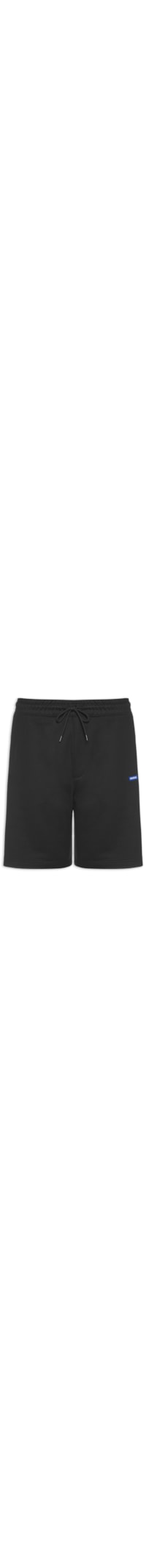 Bermuda De Moletom Masculina Nasensio - Preto