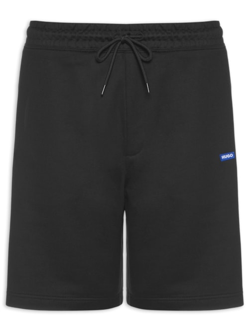 Bermuda De Moletom Masculina Nasensio – Preto