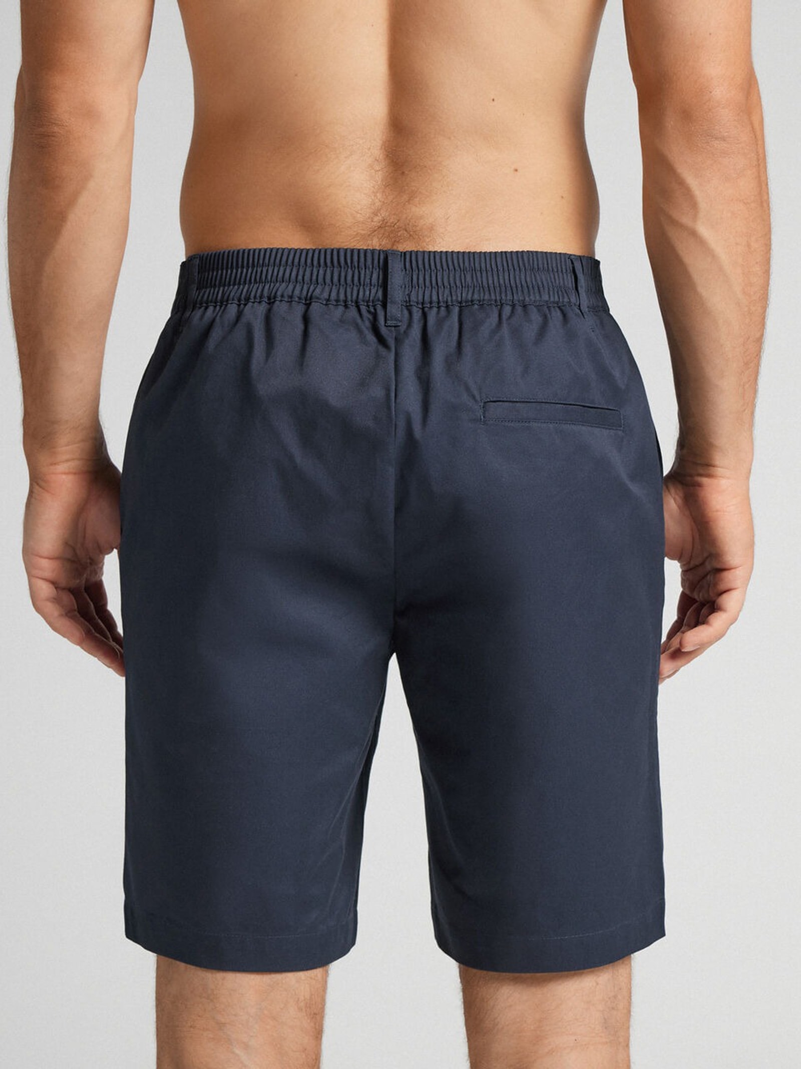 Bermuda Em Algodão Azul Intimissimi