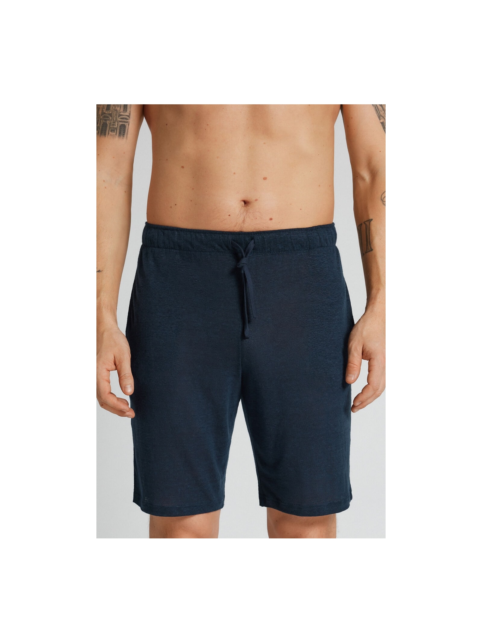 Bermuda Em Linho Azul Intimissimi