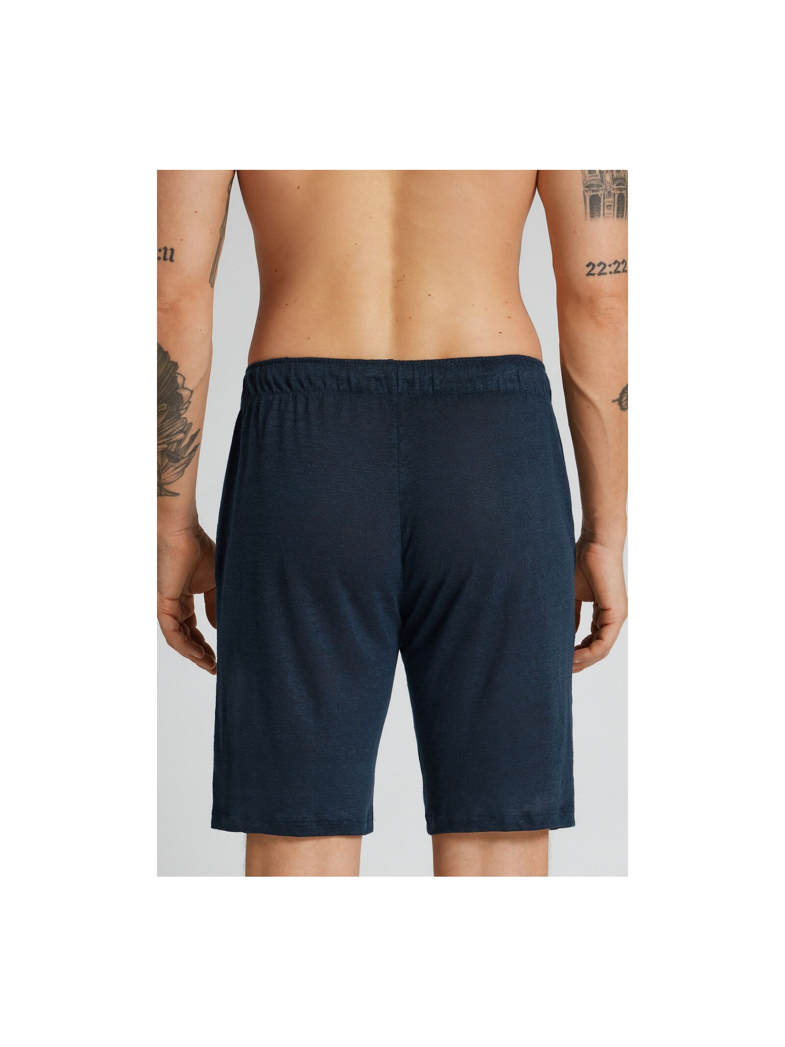 Bermuda Em Linho Azul Intimissimi