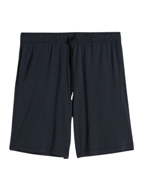 Bermuda Em Seda e Modal – Azul