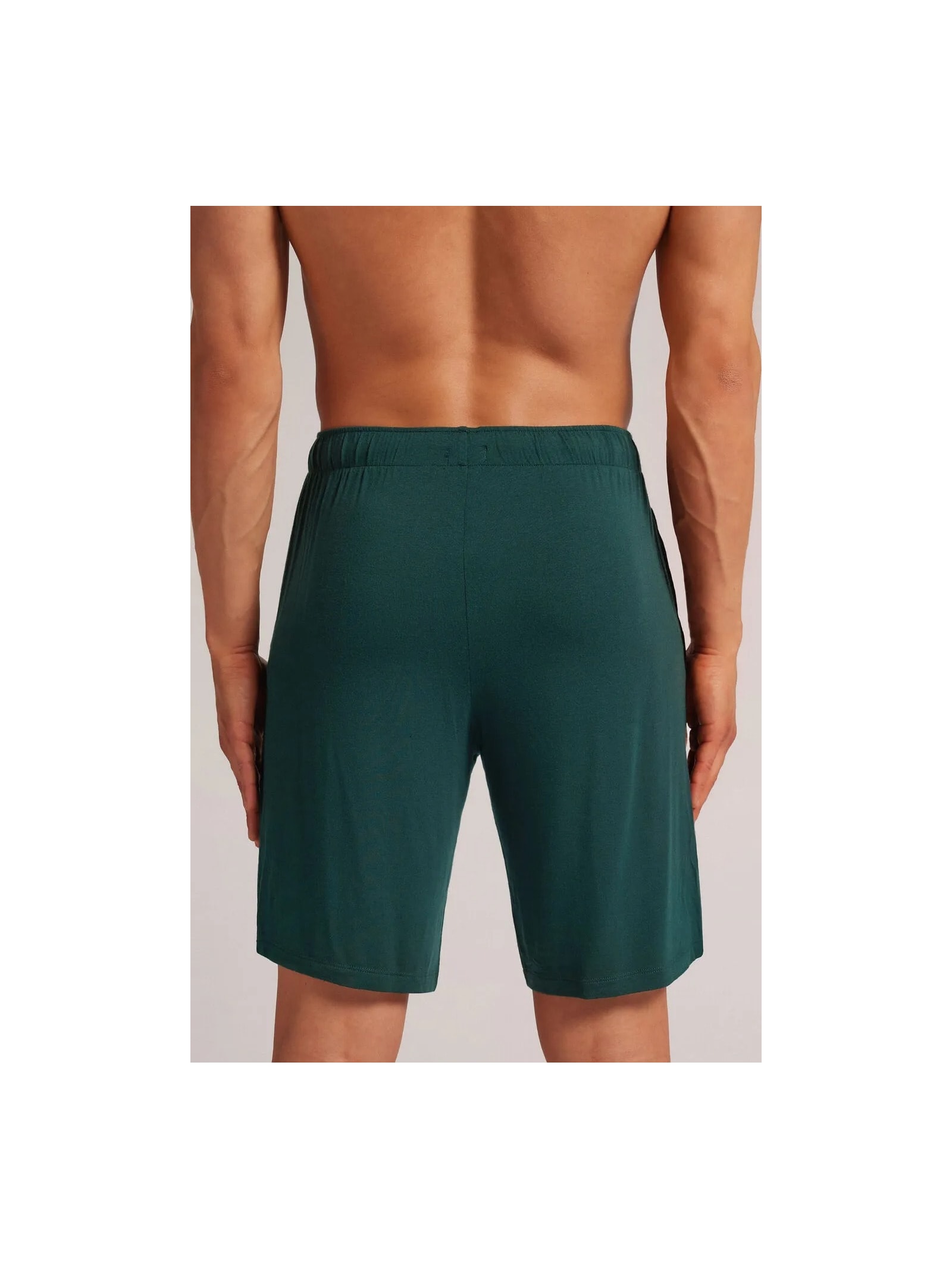 Bermuda Em Seda e Modal Verde Intimissimi