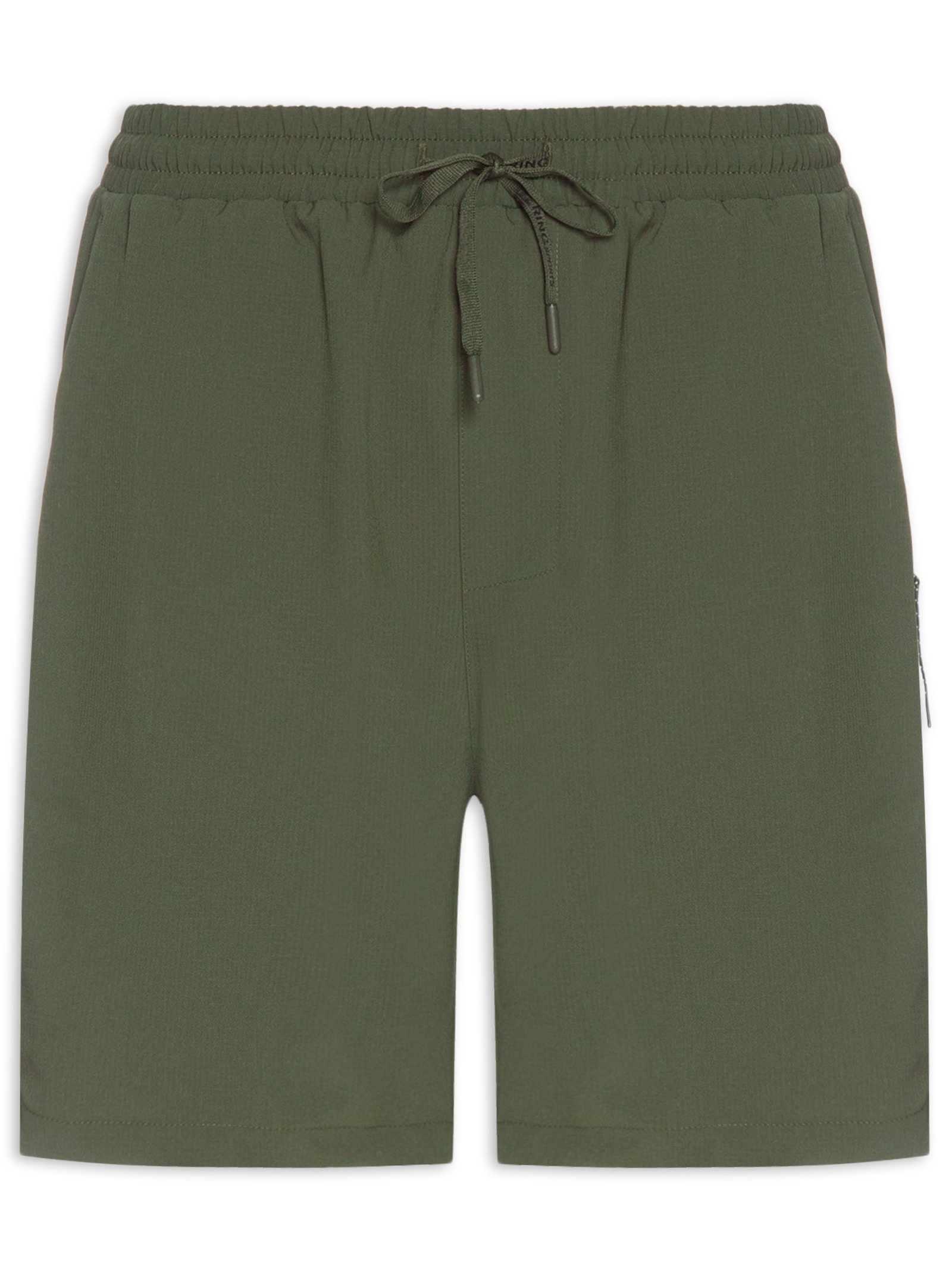 Bermuda Esportiva com Cordão Masculina Verde Hering Sports