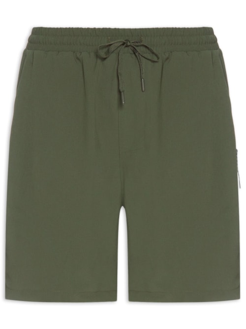 Bermuda Esportiva com Cordão Masculina – Verde