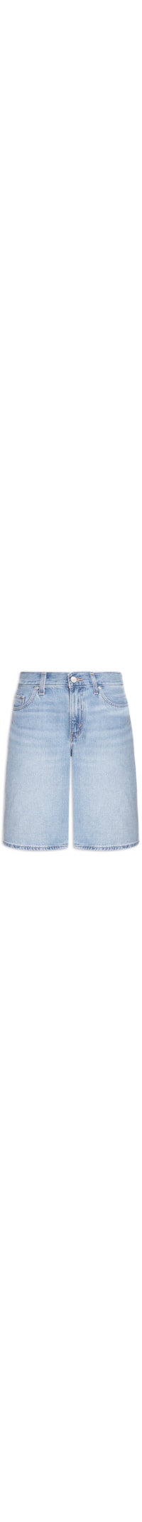 Bermuda Feminina Baggy Dad Jort - Azul