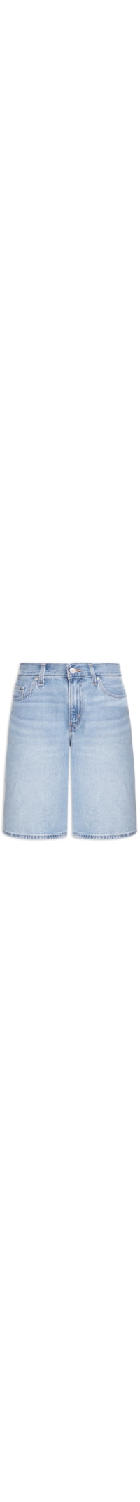 Bermuda Feminina Baggy Dad Jort - Azul