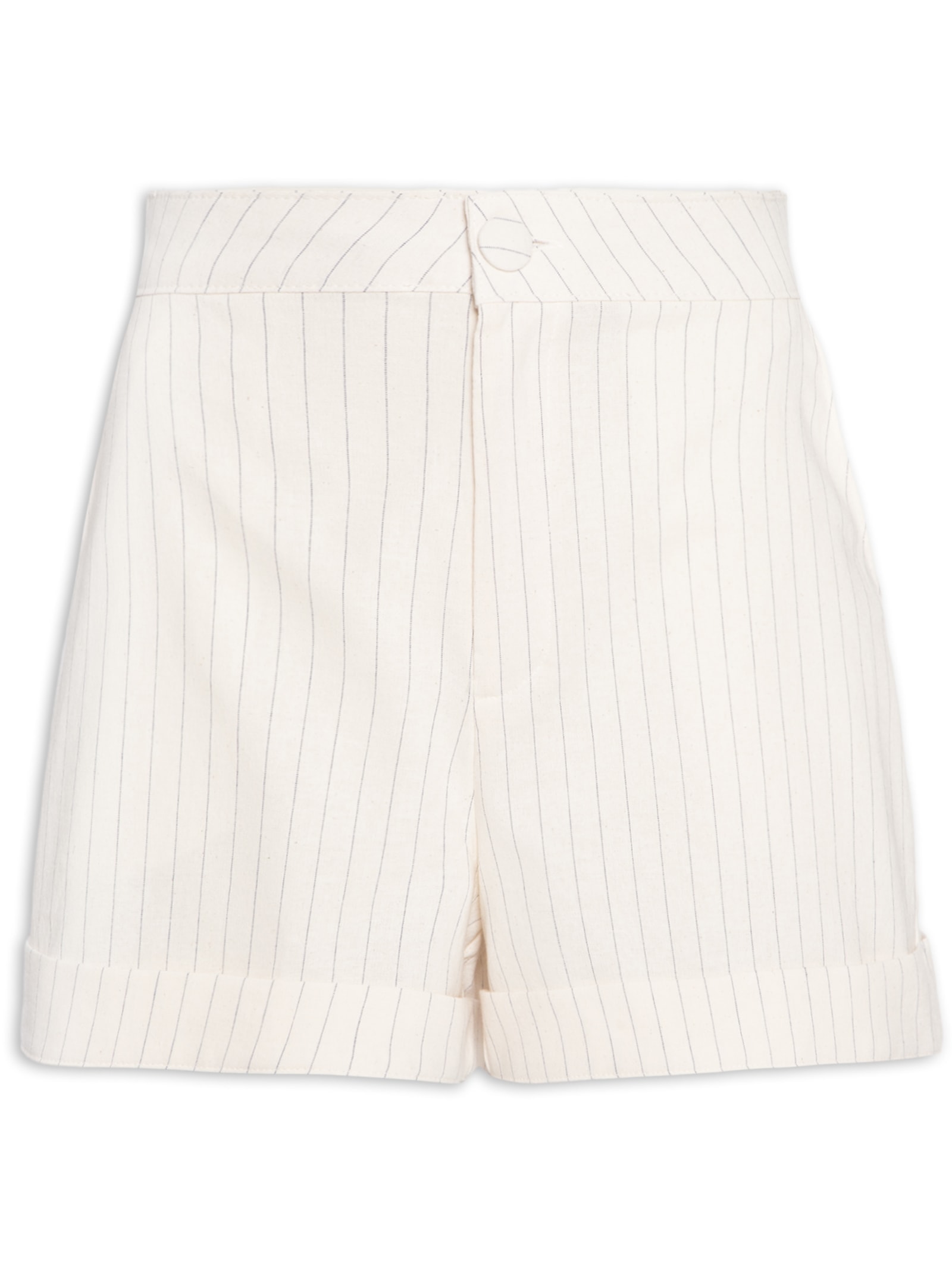 Bermuda Feminina Barra Italiana Off White My Favorite Things