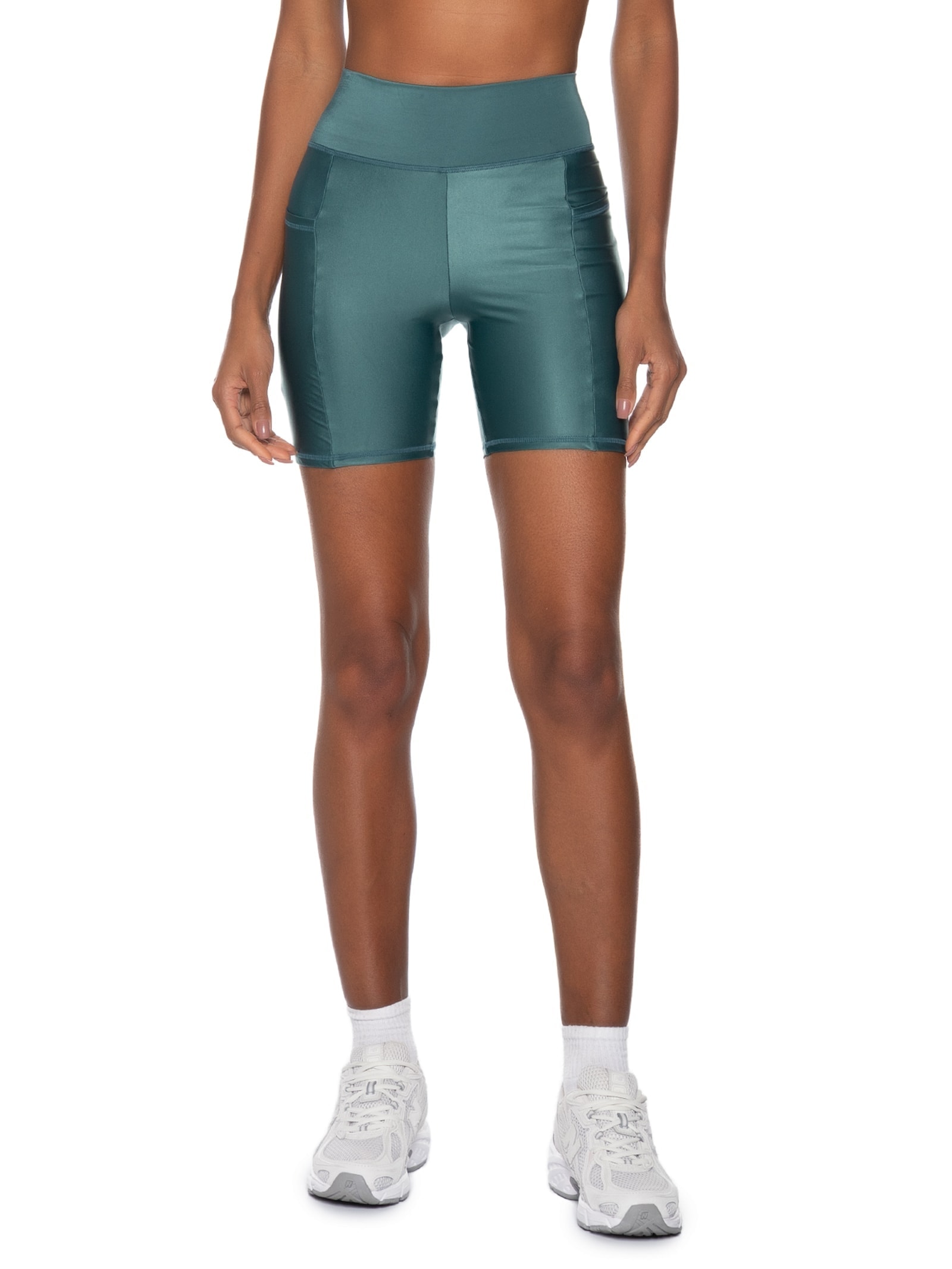 Bermuda Feminina Basic Azul Body For Sure