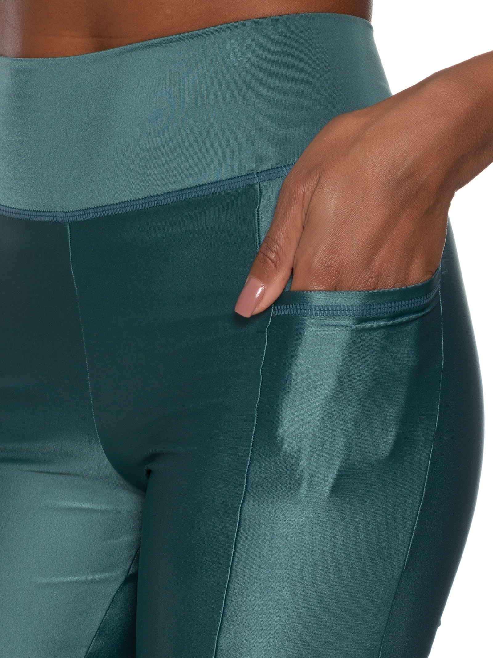 Bermuda Feminina Basic Azul Body For Sure