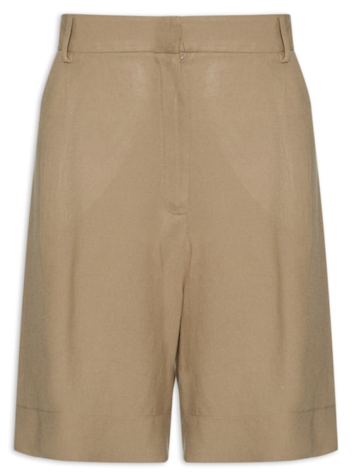 Bermuda Feminina - Bege