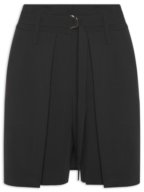 Bermuda Feminina Bianca – Preto