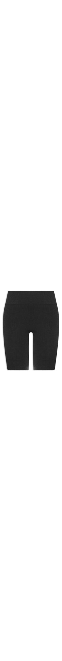 Bermuda Feminina Biker Canelada - Preto