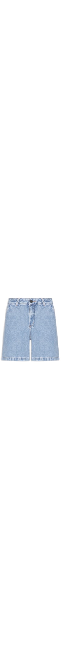 Bermuda Feminina Boyfriend Jeans - Azul