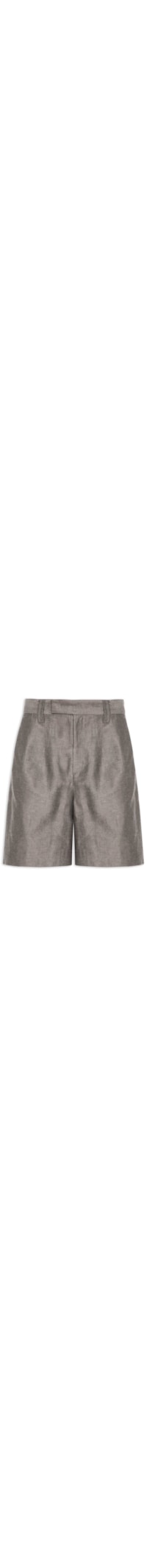Bermuda Feminina Chevron - Cinza