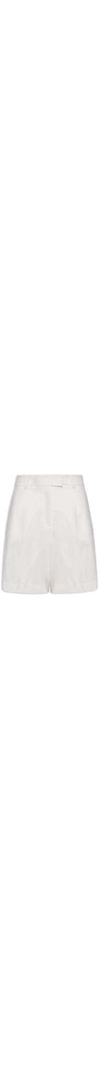 Bermuda Feminina De Linho - Branco