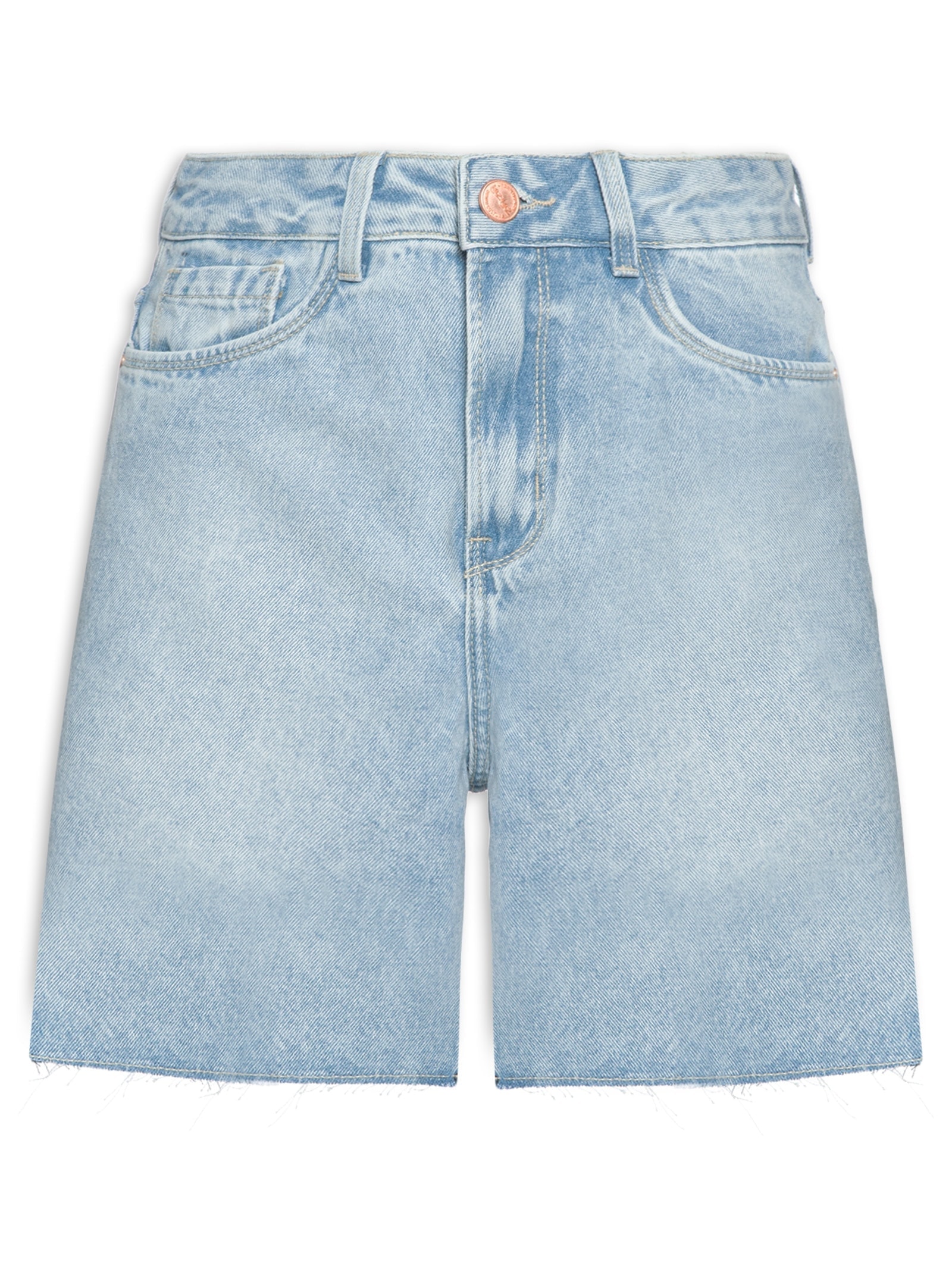 Bermuda Feminina Jeans Azul Lez A Lez