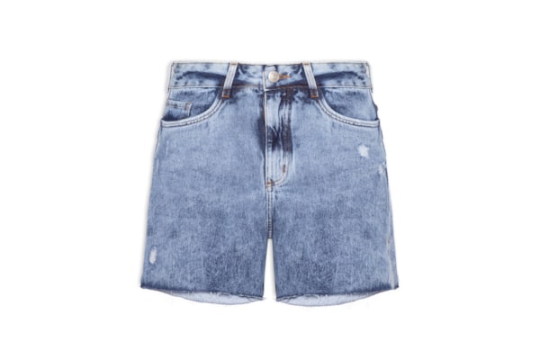 Bermuda Feminina Jeans - Azul