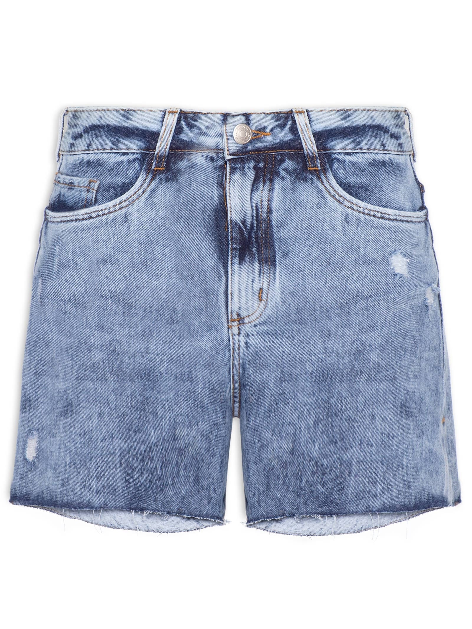 Bermuda Feminina Jeans Azul Lez A Lez