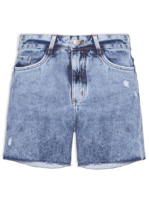 Bermuda Feminina Jeans - Azul