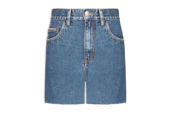 Bermuda Feminina Jeans Basic Blue - Azul