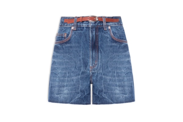 Bermuda Feminina Jeans Basic Martingale - Azul