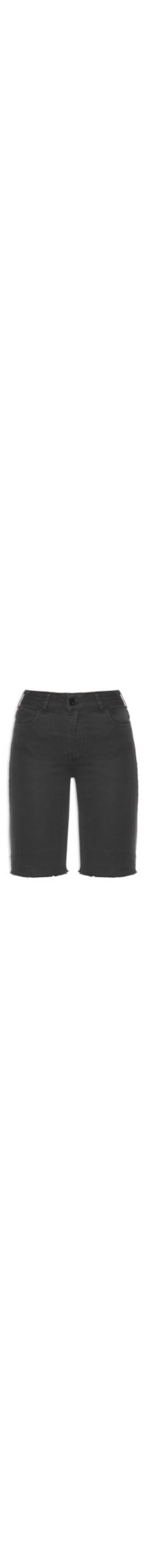 Bermuda Feminina Jeans Bia - Preto