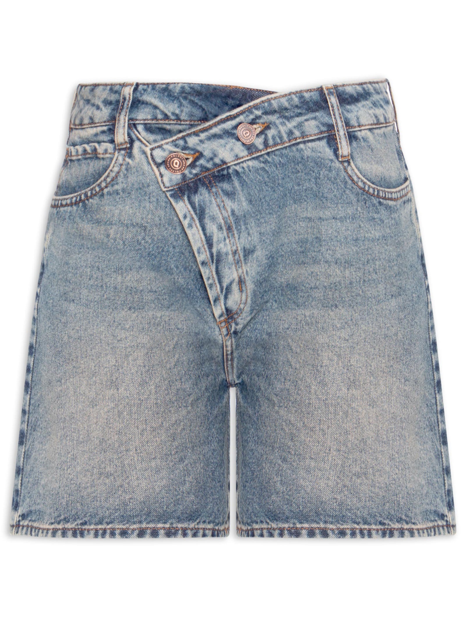 Bermuda Feminina Jeans Cancun Azul Colcci Jeans