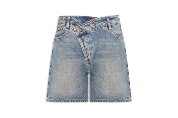 Bermuda Feminina Jeans Cancun - Azul