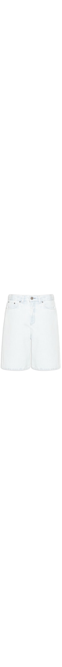 Bermuda Feminina Jeans Delave - Azul