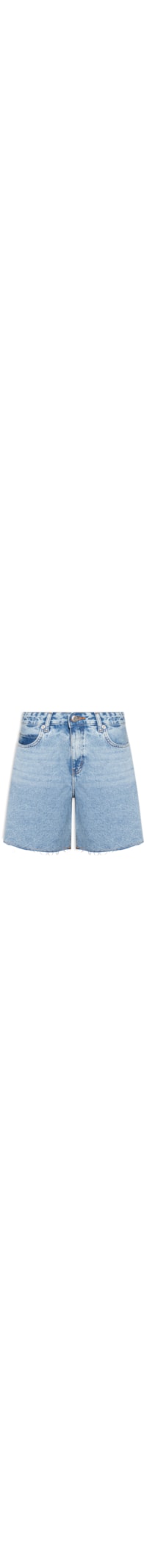 Bermuda Feminina Jeans Five Pockets Used - Azul