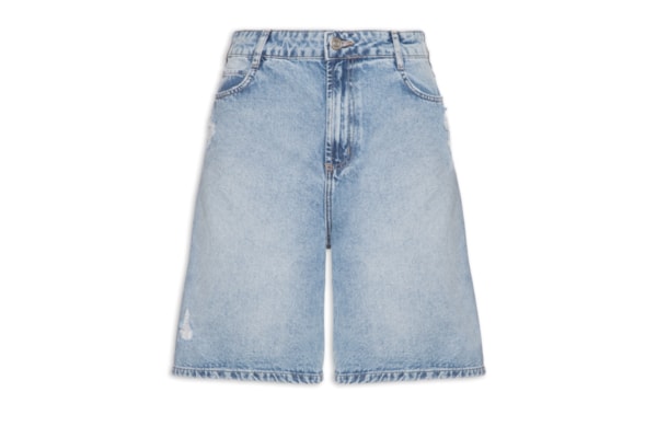 Bermuda Feminina Jeans Gigi - Azul
