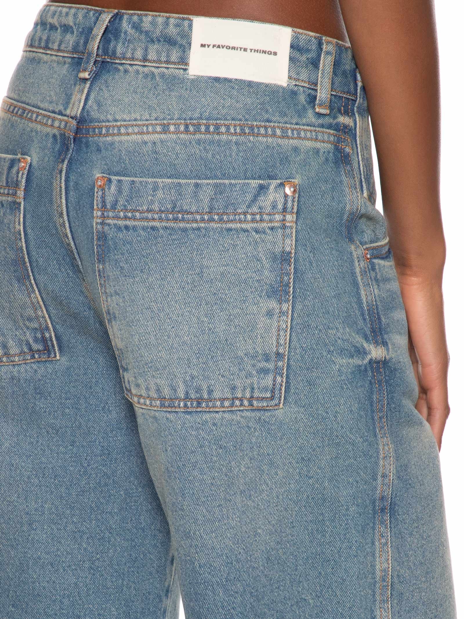 Bermuda Feminina Jeans High Azul My Favorite