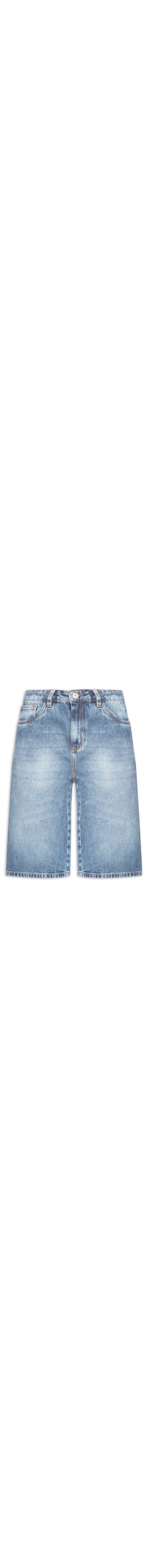 Bermuda Feminina Jeans Hight - Azul