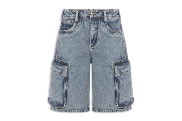 Bermuda Feminina Jeans Jade - Azul