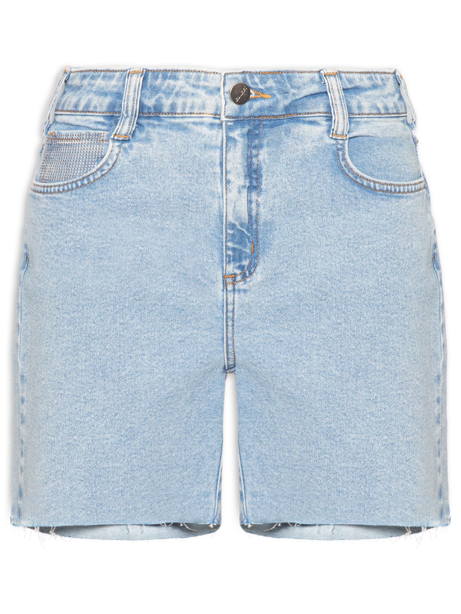 Bermuda Feminina Jeans Jade Azul Colcci