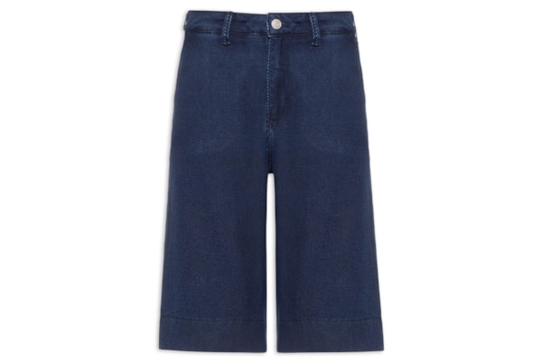 Bermuda Feminina Jeans Joana - Azul
