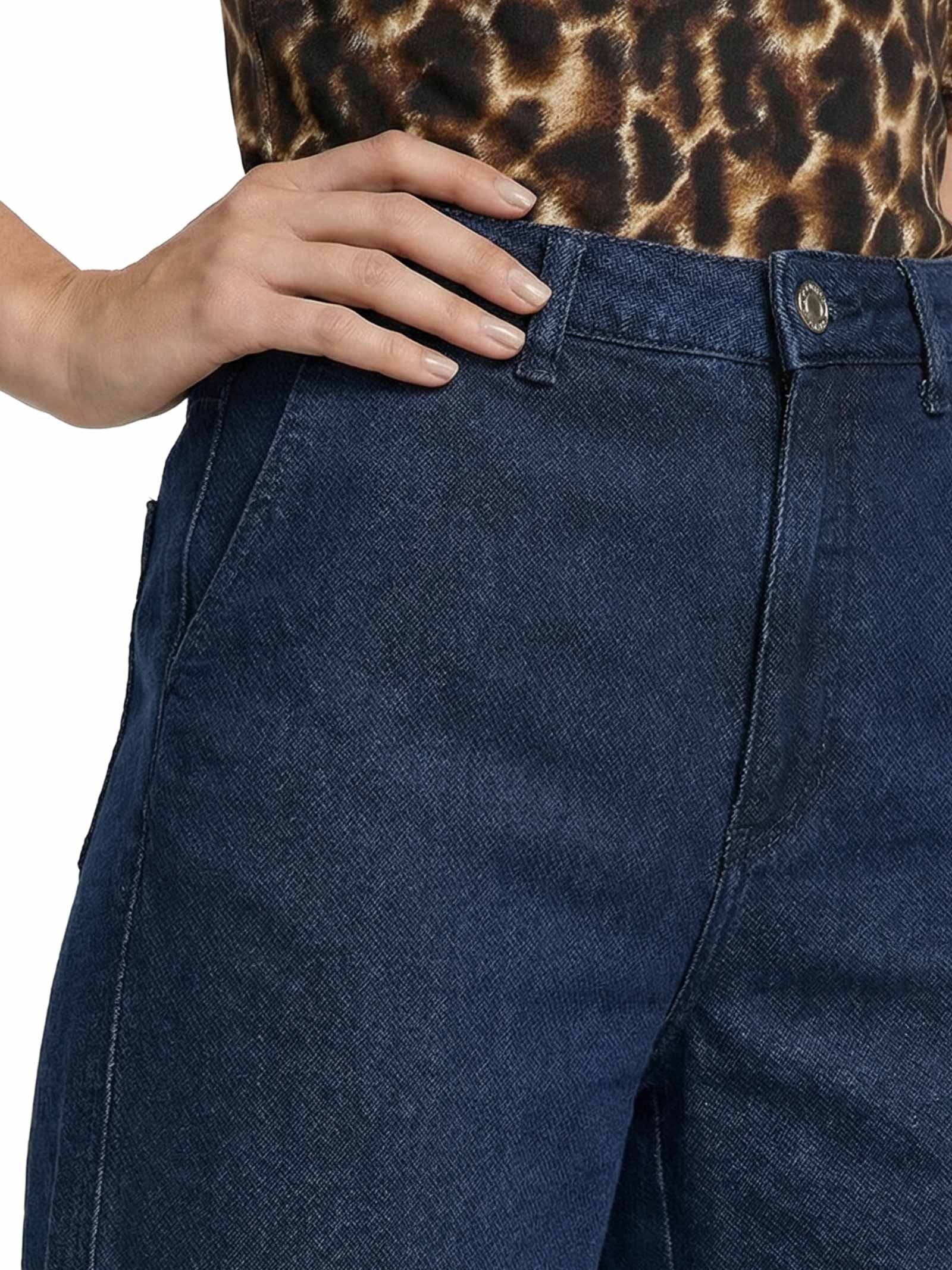 Bermuda Feminina Jeans Joana Azul Colcci