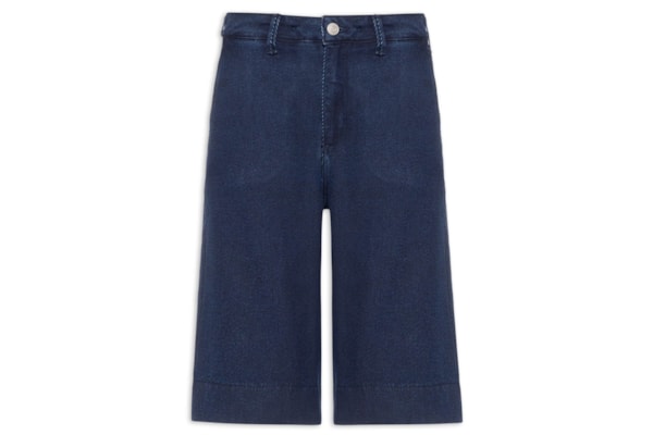 Bermuda Feminina Jeans Joana - Azul