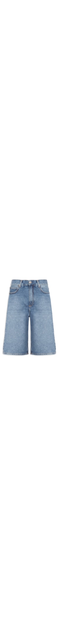 Bermuda Feminina Jeans Long - Azul