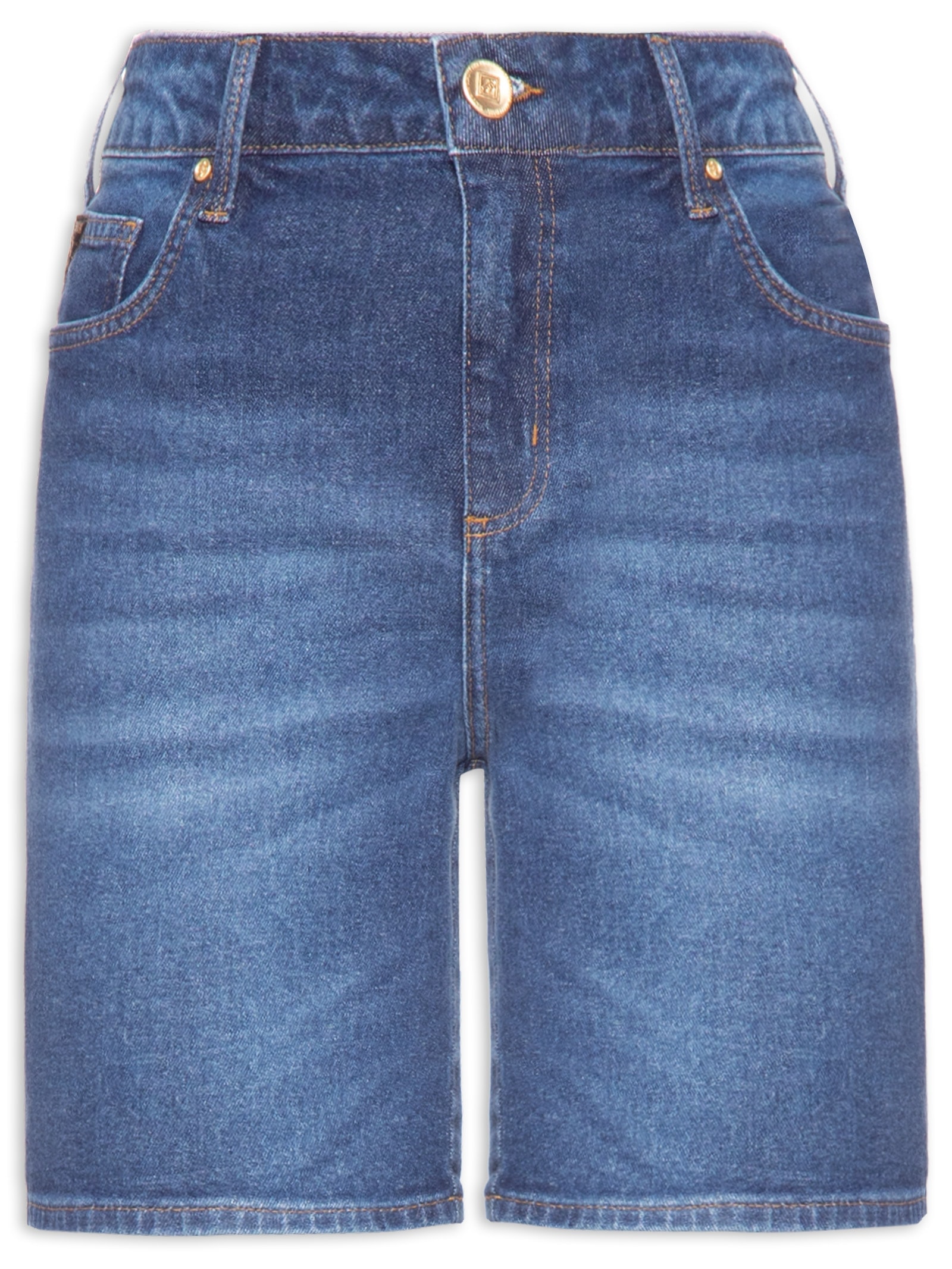 Bermuda Feminina Jeans Raquel Azul Forum