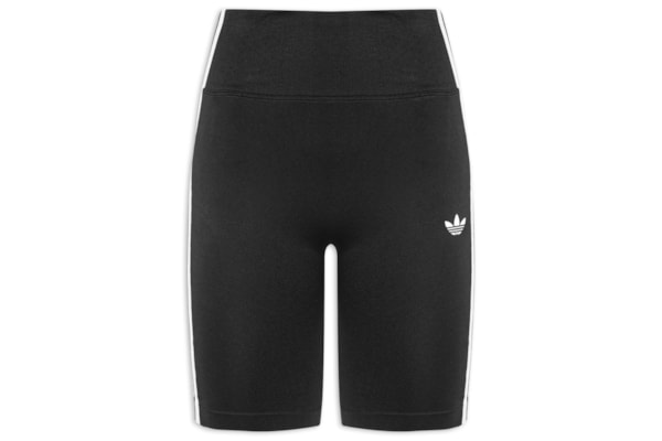 Bermuda Feminina Legging Trefoil Essentials - Preto