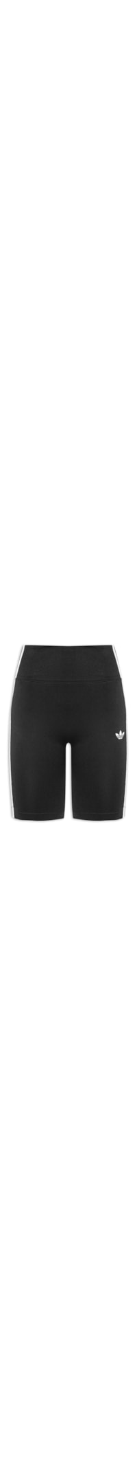 Bermuda Feminina Legging Trefoil Essentials - Preto