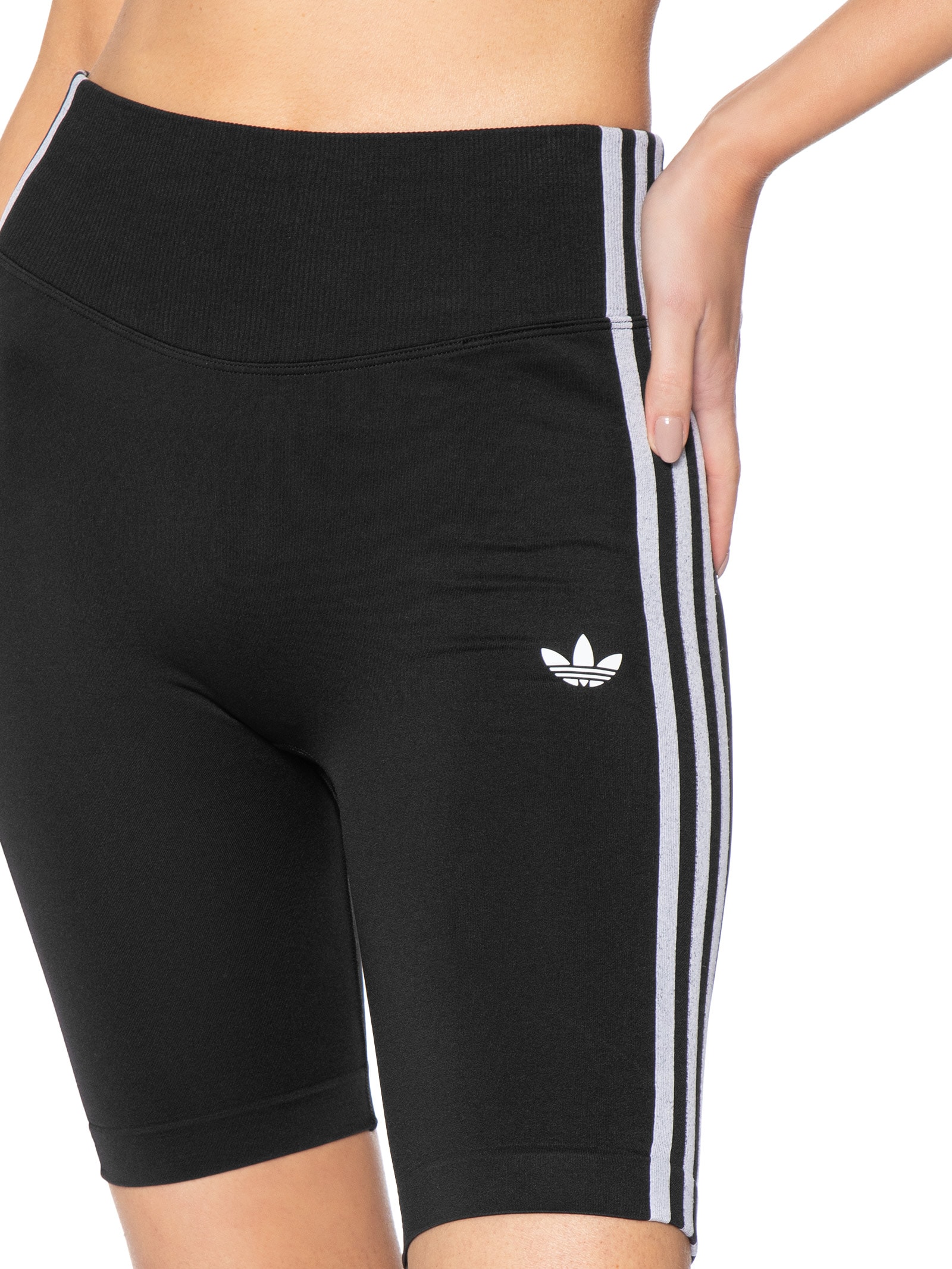 Bermuda Feminina Legging Trefoil Essentials Preto Adidas Originals