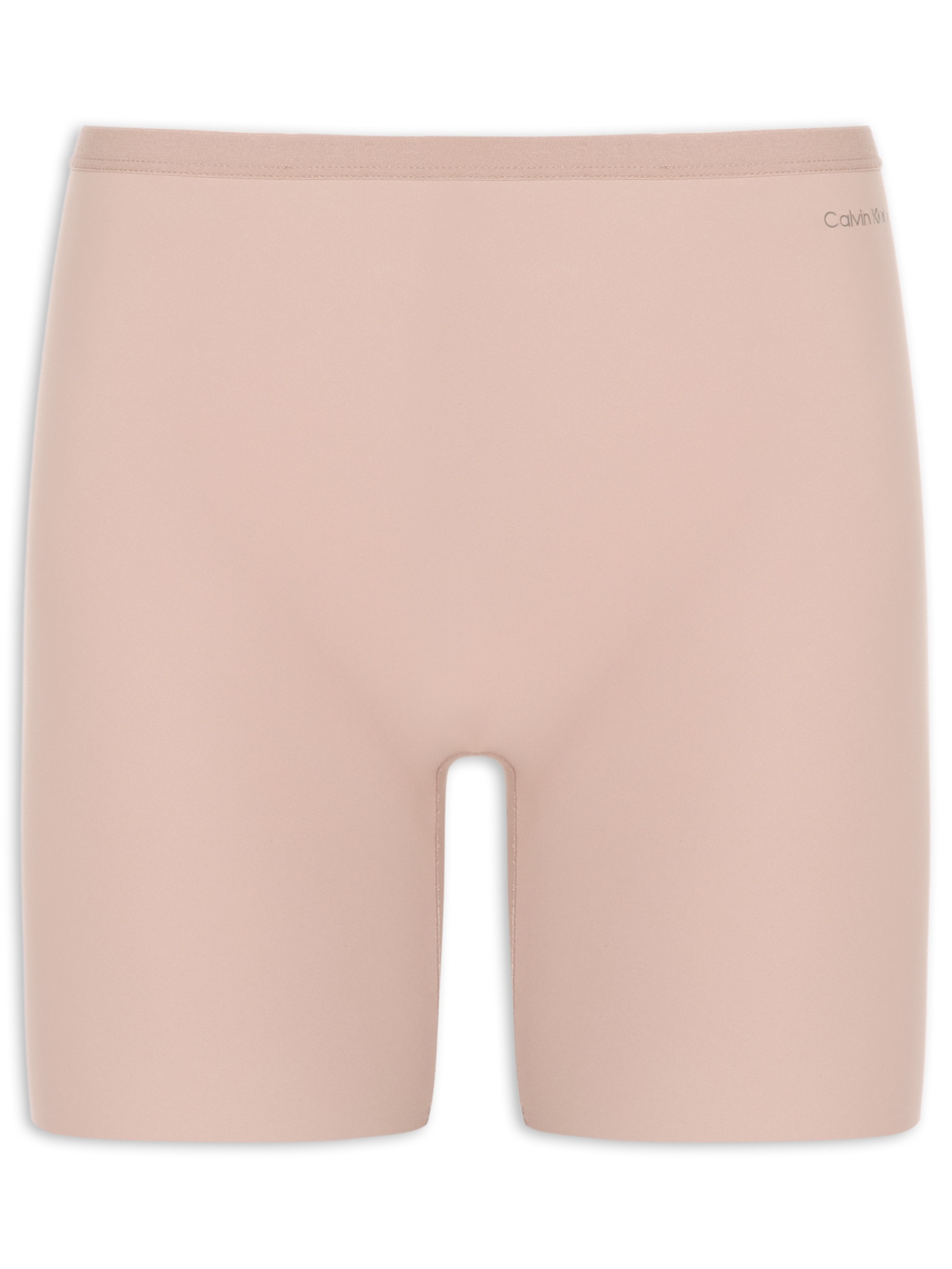 Bermuda Feminina  Leve Compressão Invisible – Bege Calvin Klein Underwear