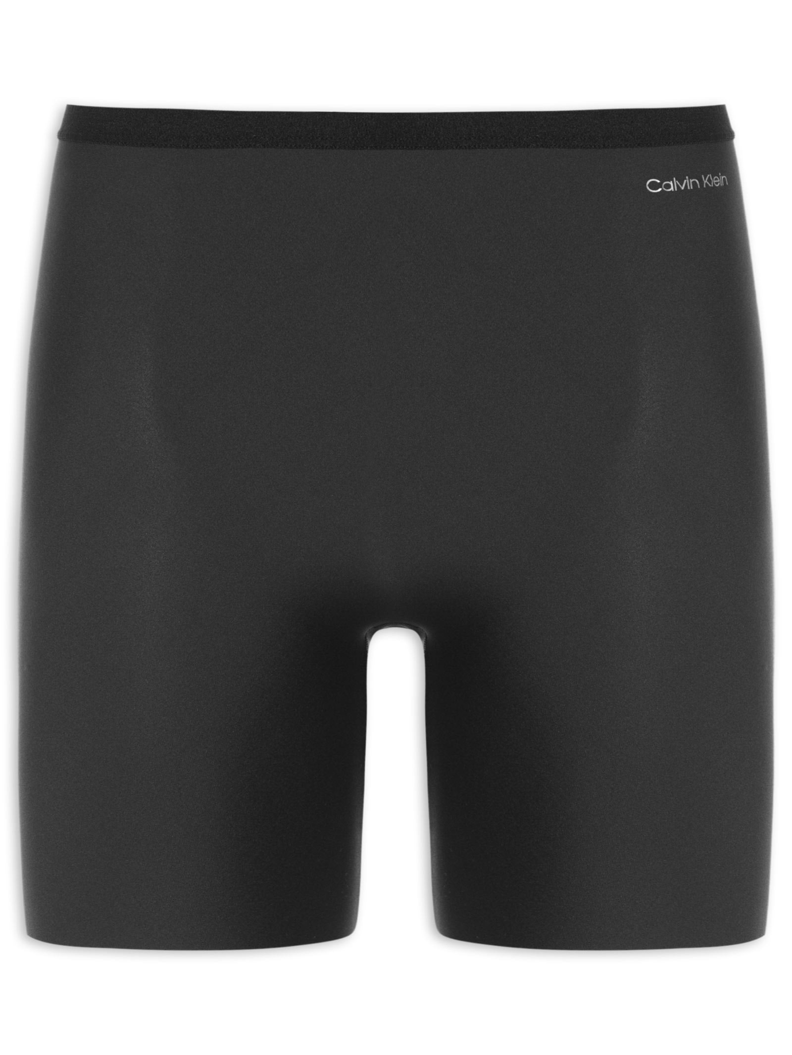 Bermuda Feminina  Leve Compressão Invisible – Preto Calvin Klein Underwear