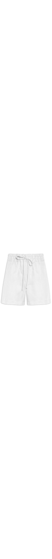Bermuda Feminina Linho - Off White