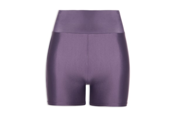 Bermuda Feminina Lisa Basic Colors - Roxo