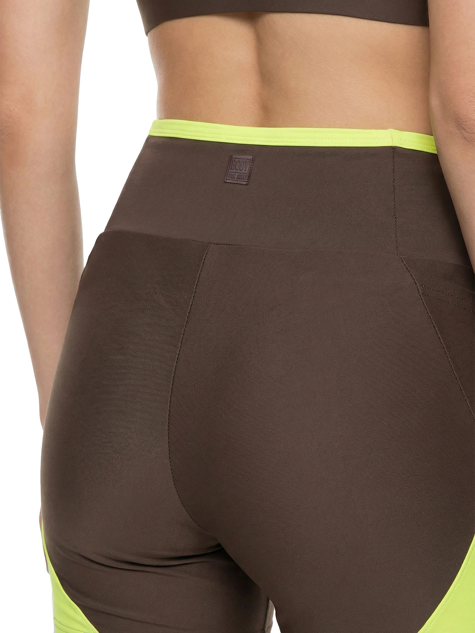 Bermuda Feminina Lisa Marrom Body For Sure