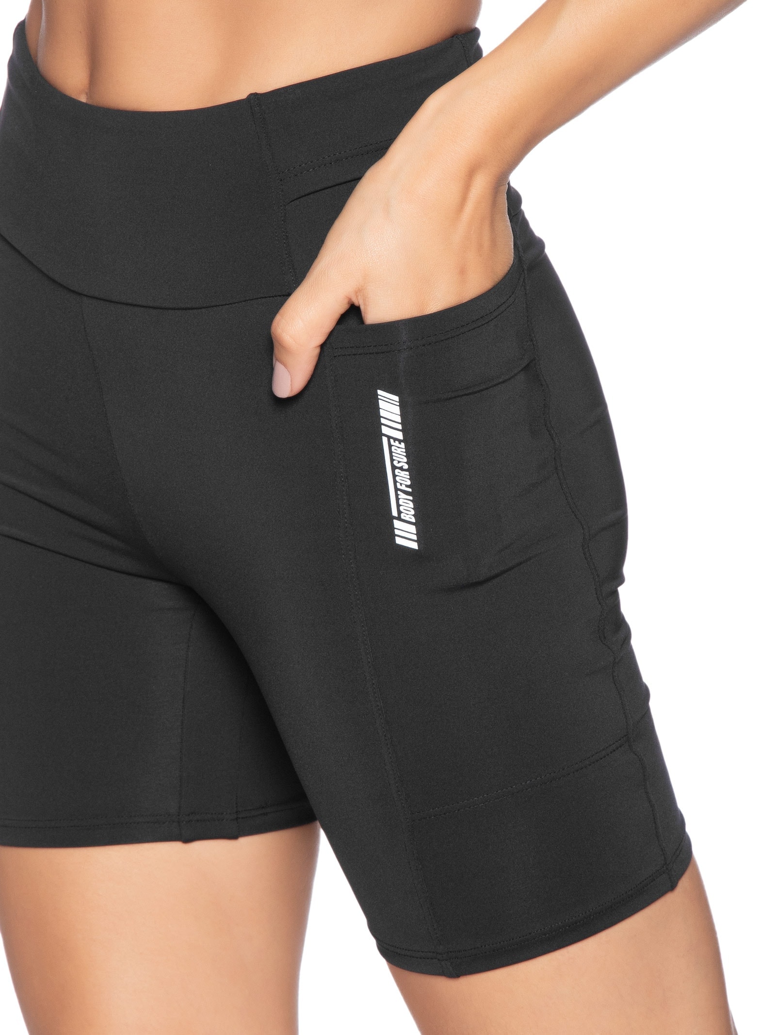 Bermuda Feminina Lisa Pace Preto Body For Sure